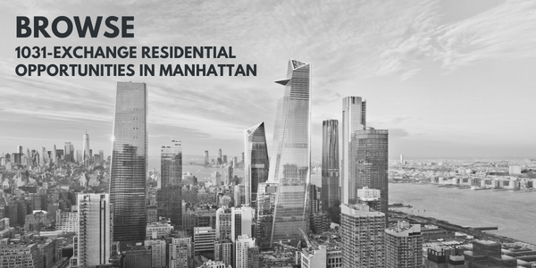 Manhattan NY'da 1031 Değişim Konut Fırsatları